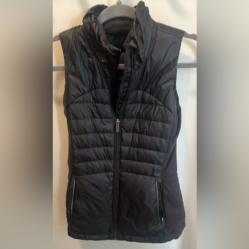 Lululemon Athletica Black Quilted Vest